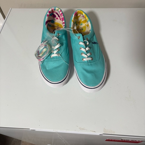 Polo Golf Other - Polo Teal Sneakers with Tie-Dye Lining